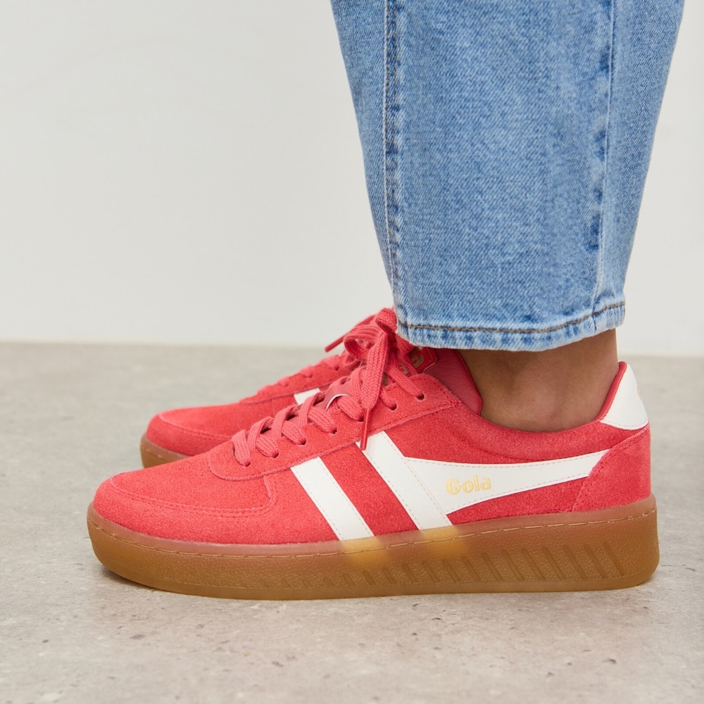 Gola Red and White Women's Sneakers